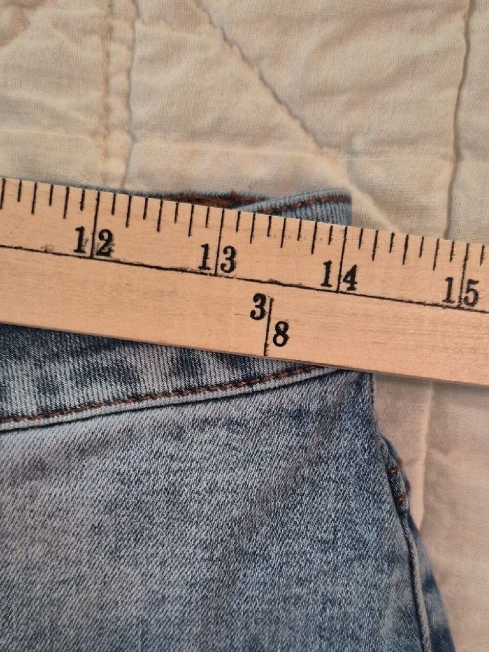 Flamingals Barrel Leg Crop Jeans- Floral Side Stitch Embroidered Jeans- Size M - Picture 6 of 13